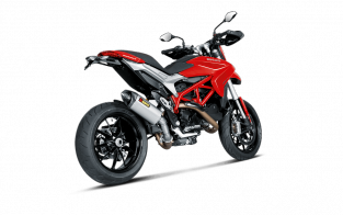 Akrapovic slip-on Titanium zonder E-keur Hyperstrada 2016-2018